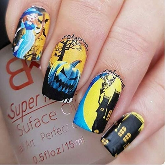 Halloween Nail Decal A1083
