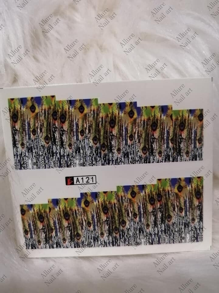 Animal Nail Decal A121
