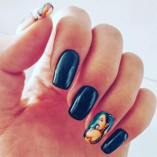 Fun Pop Art Nail Decal