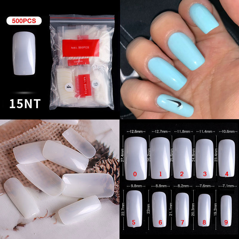 Nail Tips ( 500pcs/Packet ) natural