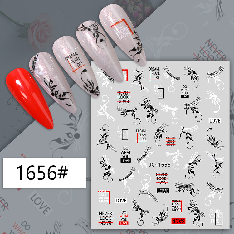 Christmas Nail Sticker - 1656