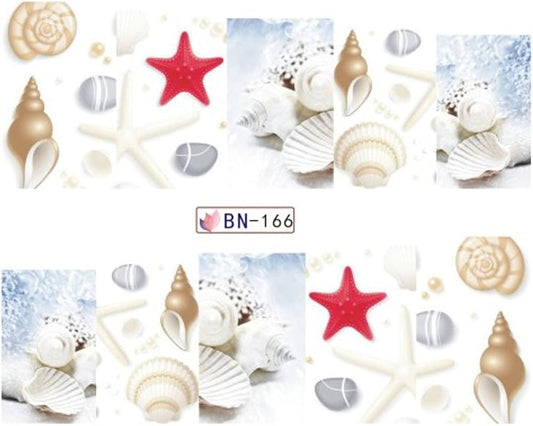 Mermaid Ocean Nail Decal BN166