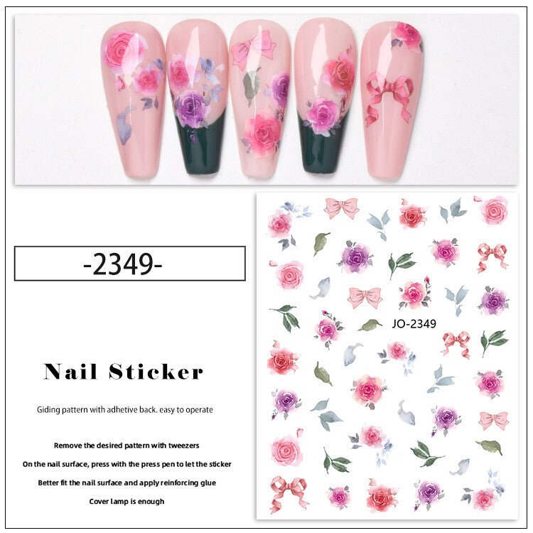 Valentine Heart Nail Sticker
