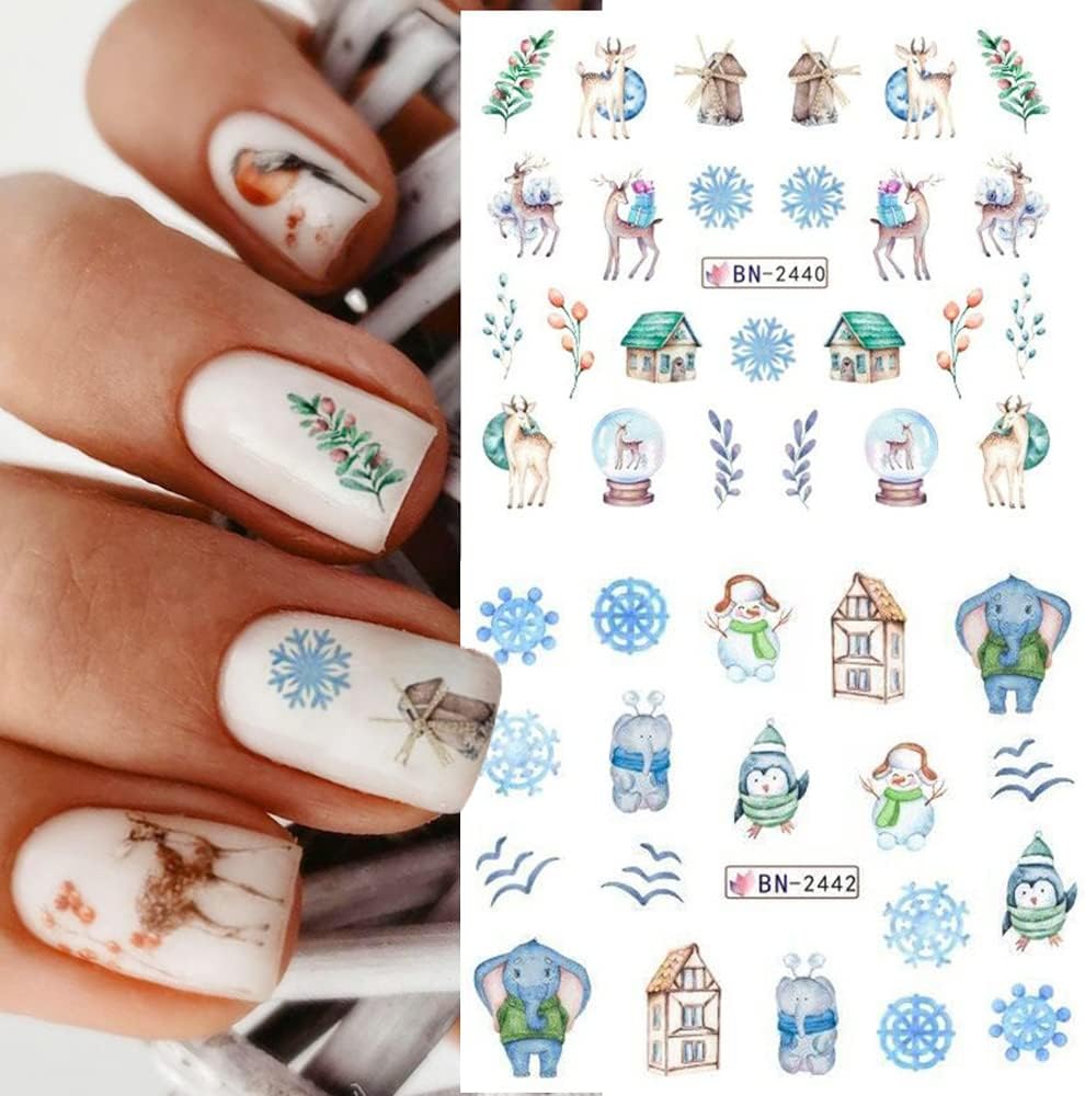 Christmas Nail Decal BN2442