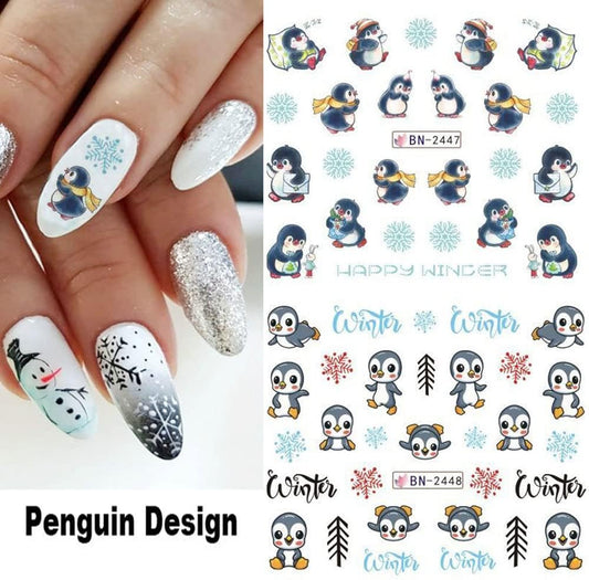 Christmas Nail Decal BN2447
