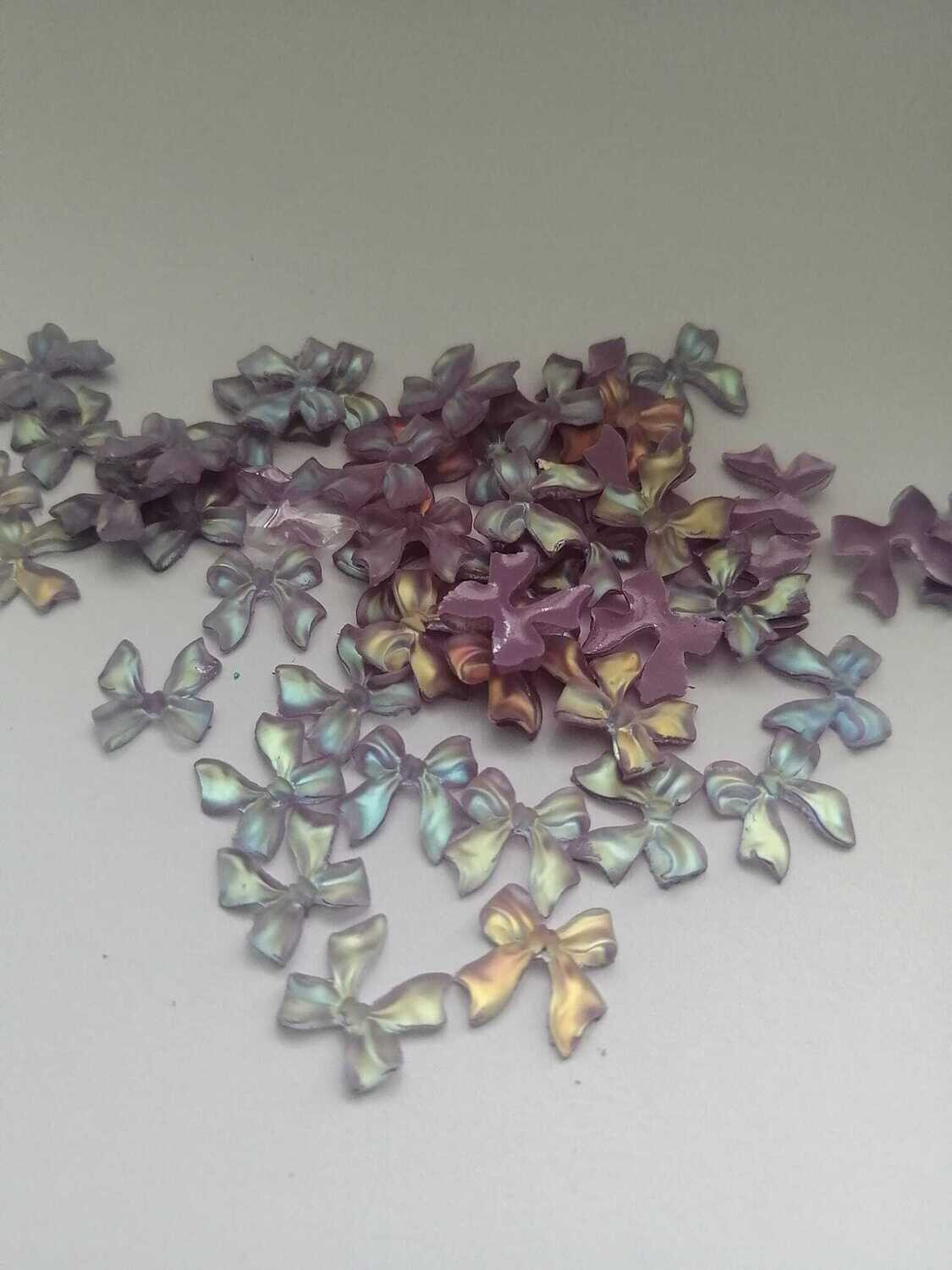 Bow Resin Nail Art Decoration 10 pcs