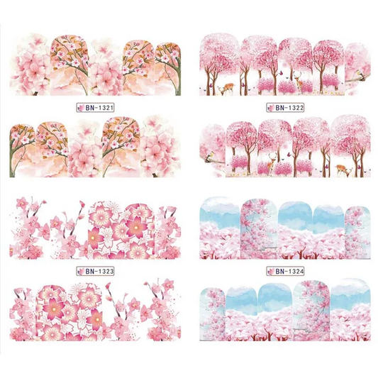 Cherry Blossom Flower Decal Range