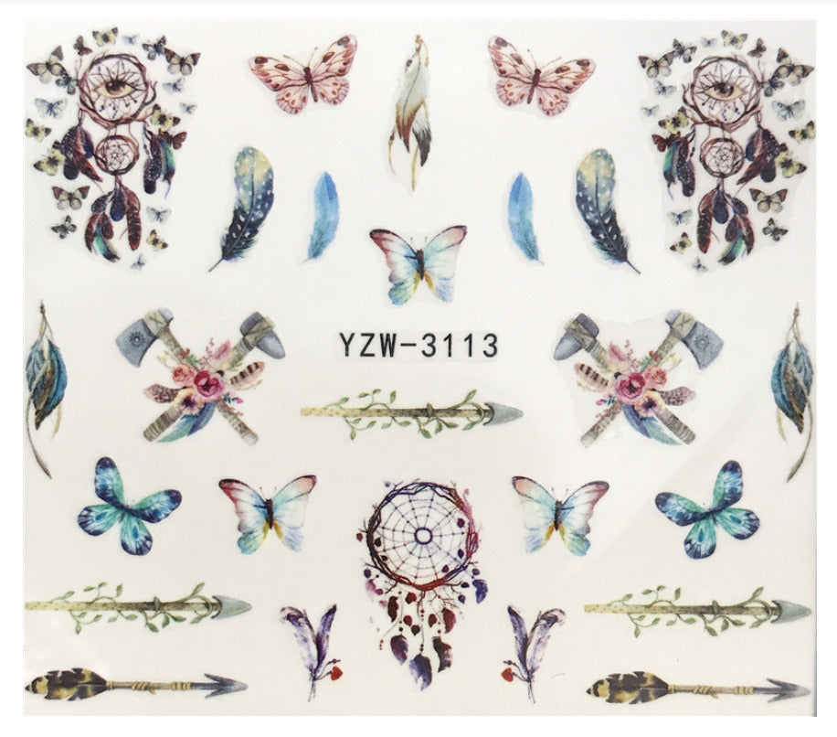 Nail Decal YZW3113