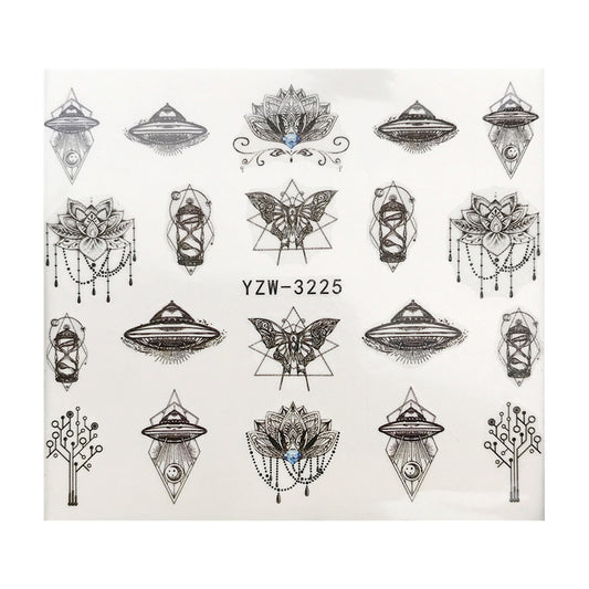 Nail Decal YZW3225
