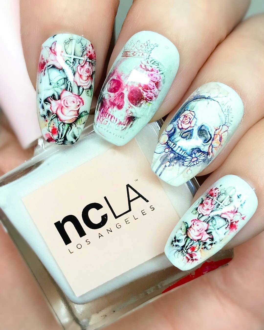 Sugar Skull Decal YZWB039