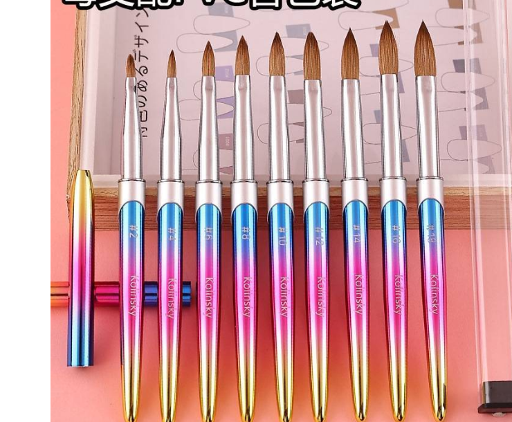 Kolinsky Sable Hair Acrylic Brush