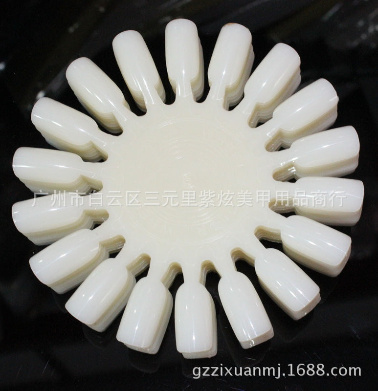 Round Colour Display Card - 10pcs