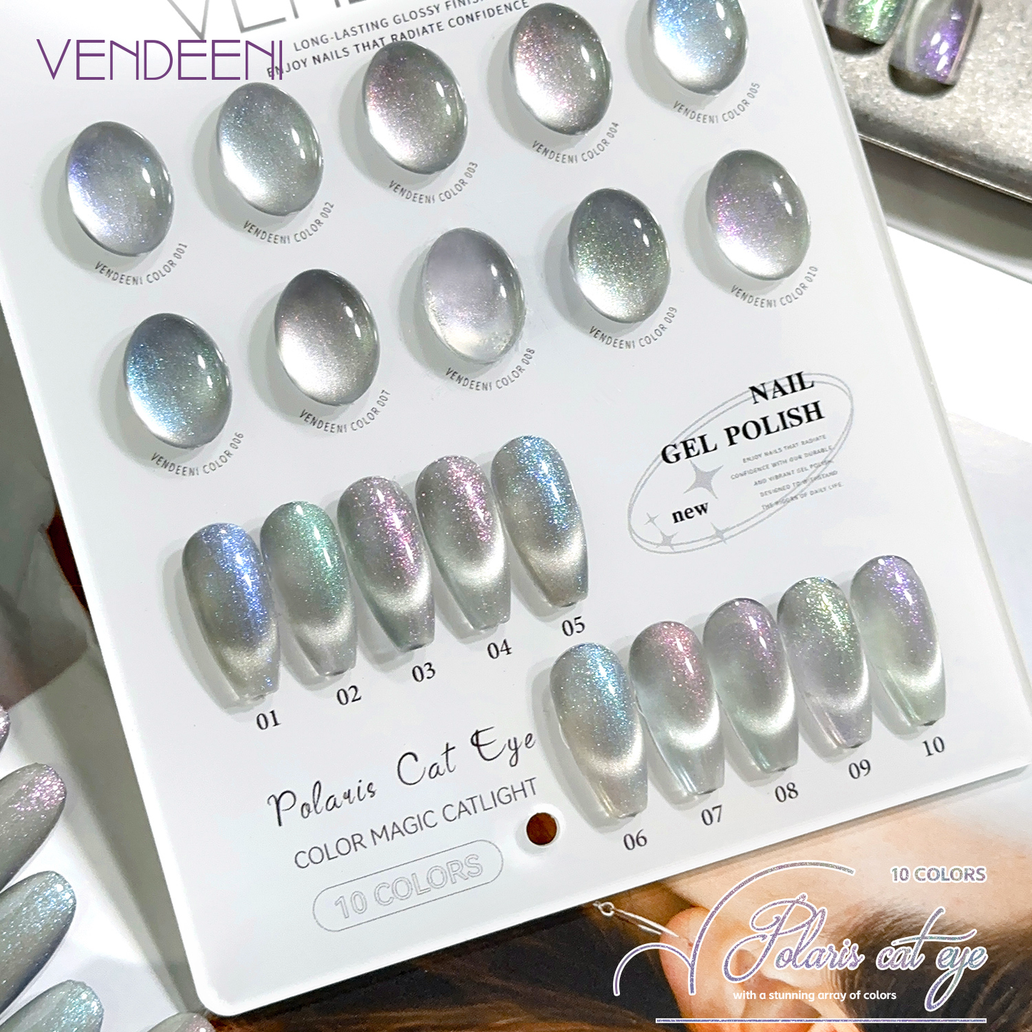 Vendeeni Polaris Cat Eye Gel Polish 15ml