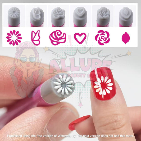 Silicone Nail Art Stamp Pen
