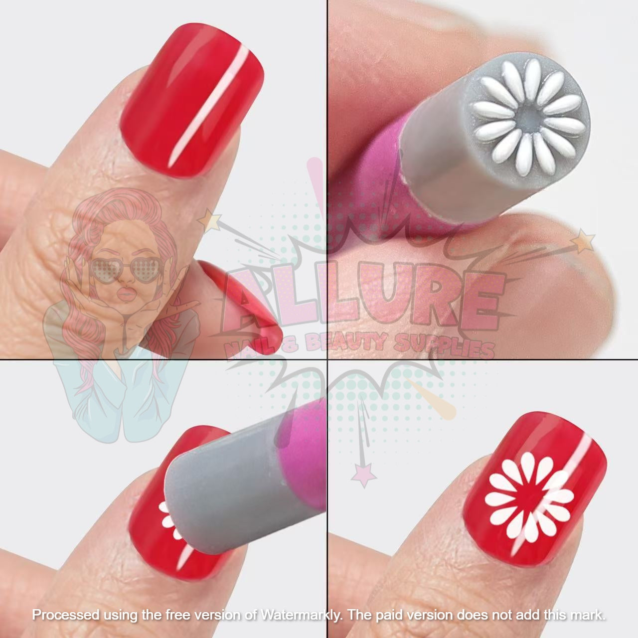 Silicone Nail Art Stamp Pen