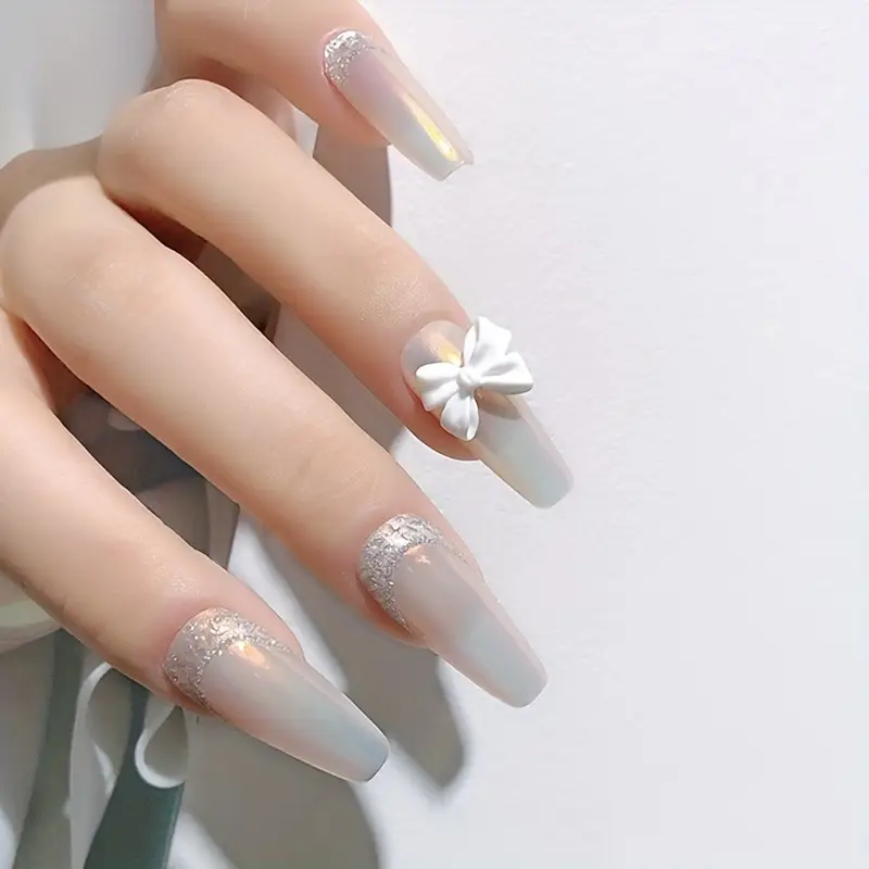 Bow Resin Nail Art Decoration 10 pcs