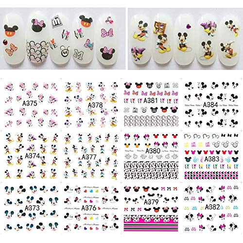 Nail Decal cartoon mouse A373