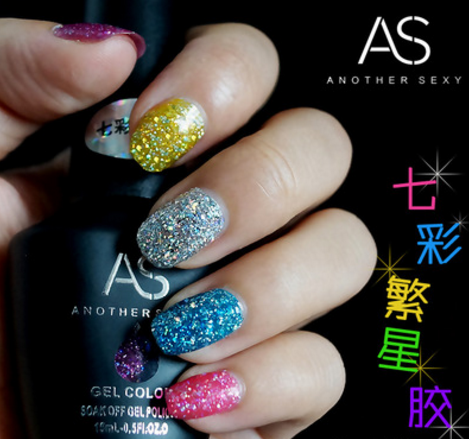 AS UV/LED Gel Polish 15ml - Star Set 6pcs