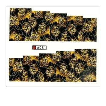 Flower Nail Decal A081