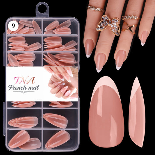 Press On French Tips 120pcs