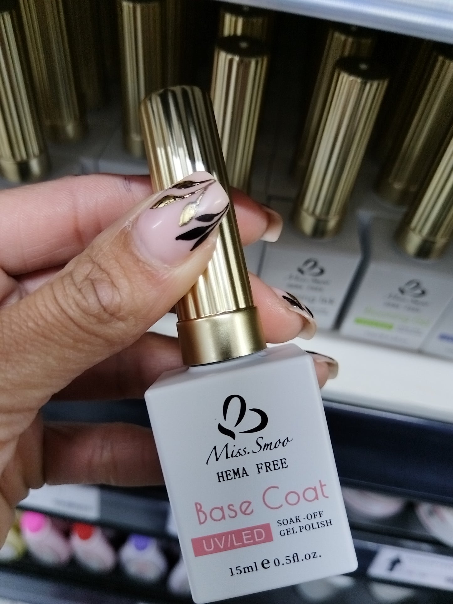 Smoo Hema Free Base Coat Gel Polish