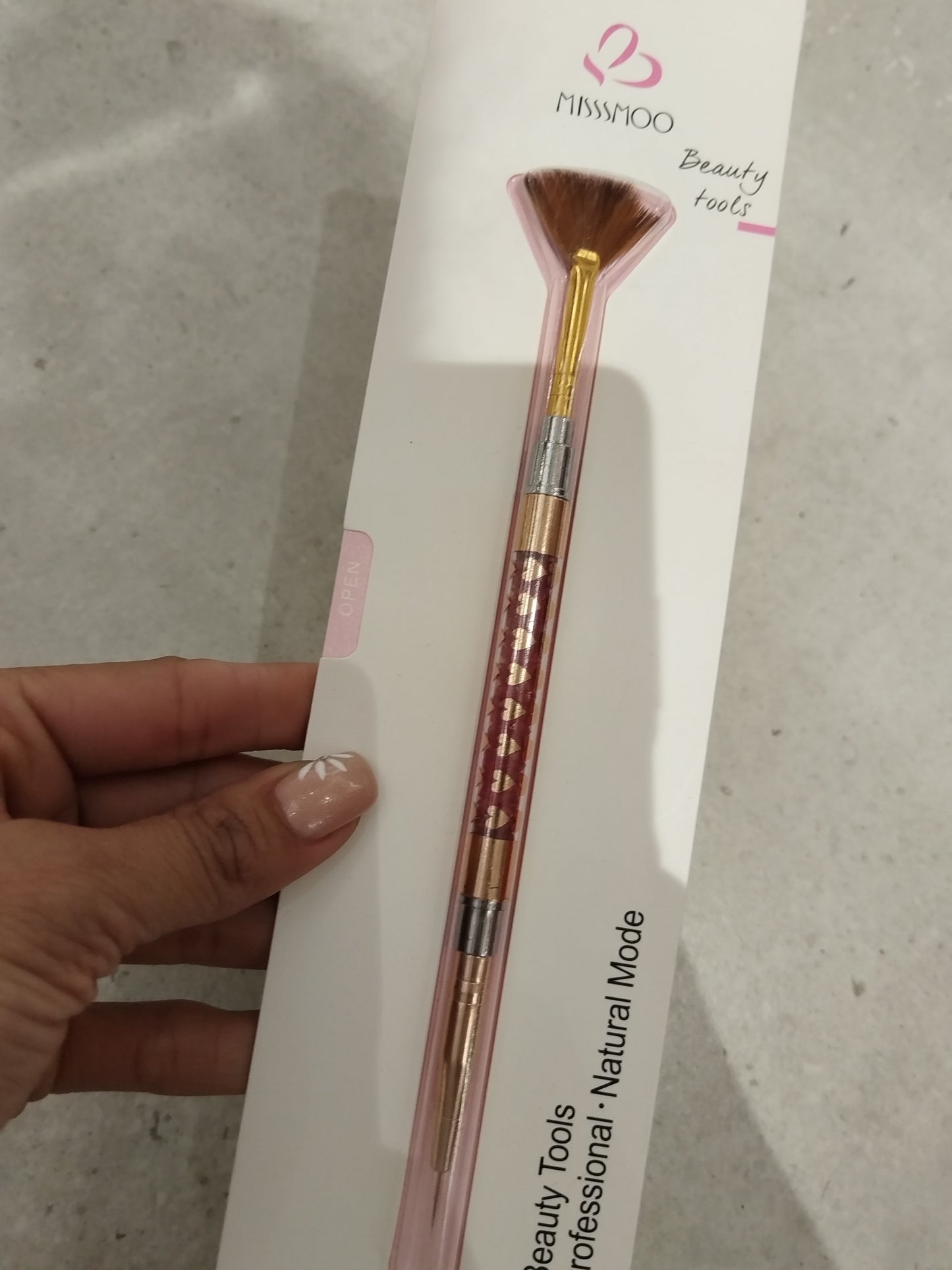 Nail art Dusting brush
