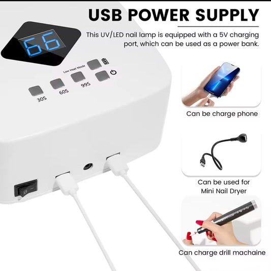 SUN S10 MAX Rechargeable Nail Lamp