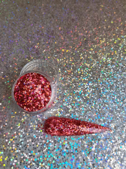 Halo Rose Gold 1mm Glitter