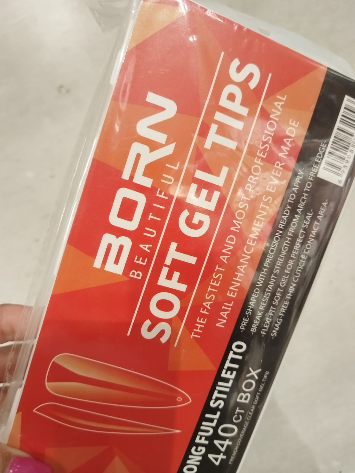 Long Full Stiletto Tips