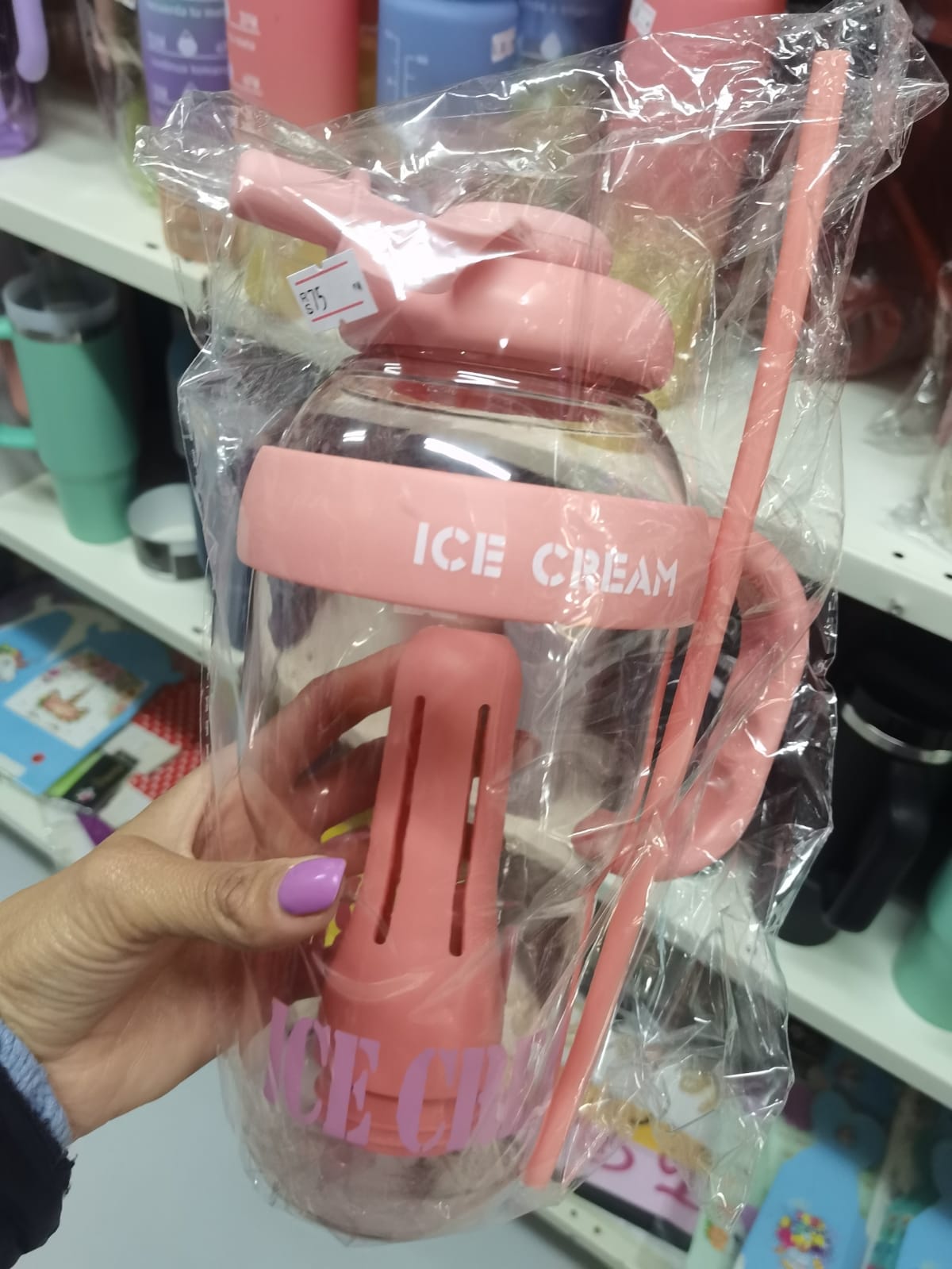 Ice Cream Water Bottle