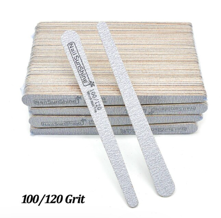 Nail Sunshine Teardrop Grey Thin Nail File