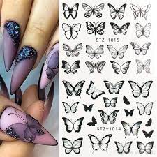 Butterfly Nail Decal