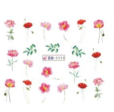 Flower Nail Decal