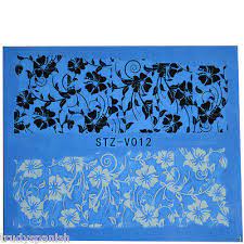 Flower Lace Nail Decal