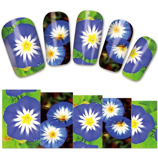 Flower Nail Decal