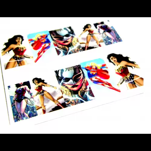 Wonderwoman Hero Nail Decal