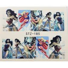 Wonderwoman Hero Nail Decal
