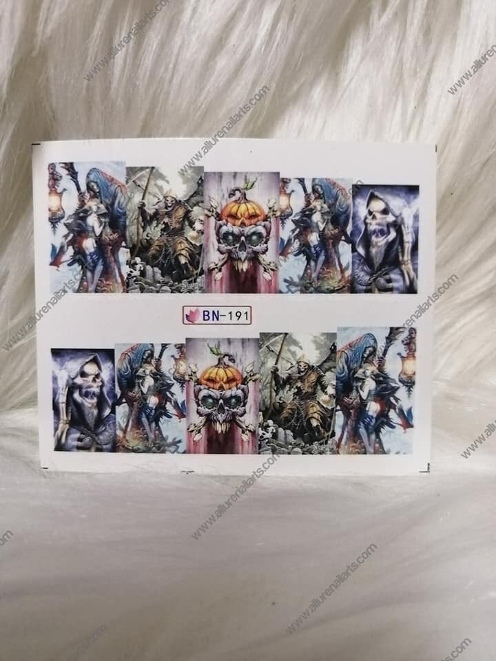 Halloween Nail Decal