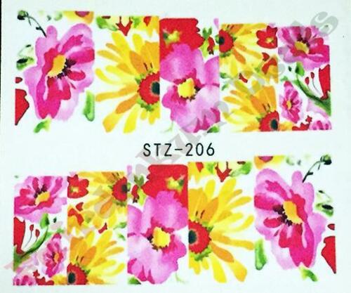 Flower Nail Decal