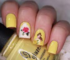 Princesses Princess Cartoon Nail Decal