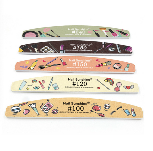 Nail Sunshine Make-Up Halfmoon Thick Nail File