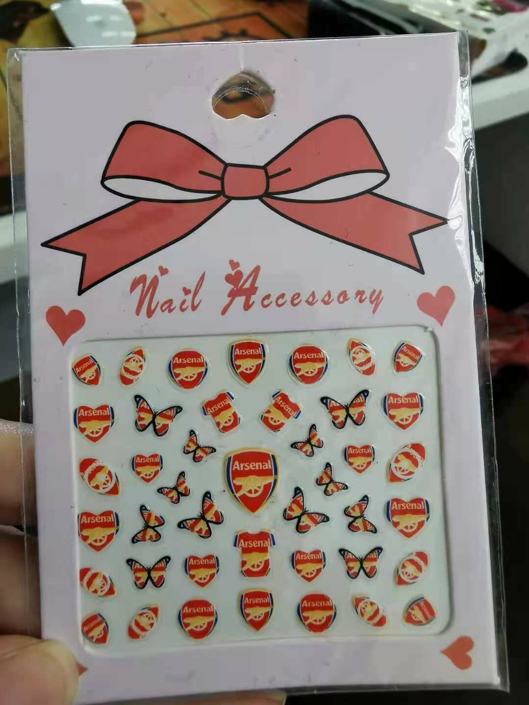 Sports Chelsea Arsenal Nail Art Sticker