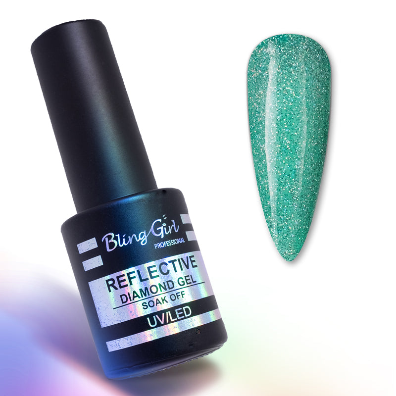 Bling Girl Reflective Diamond Gel No 22 Soak Off UVLED 10ml