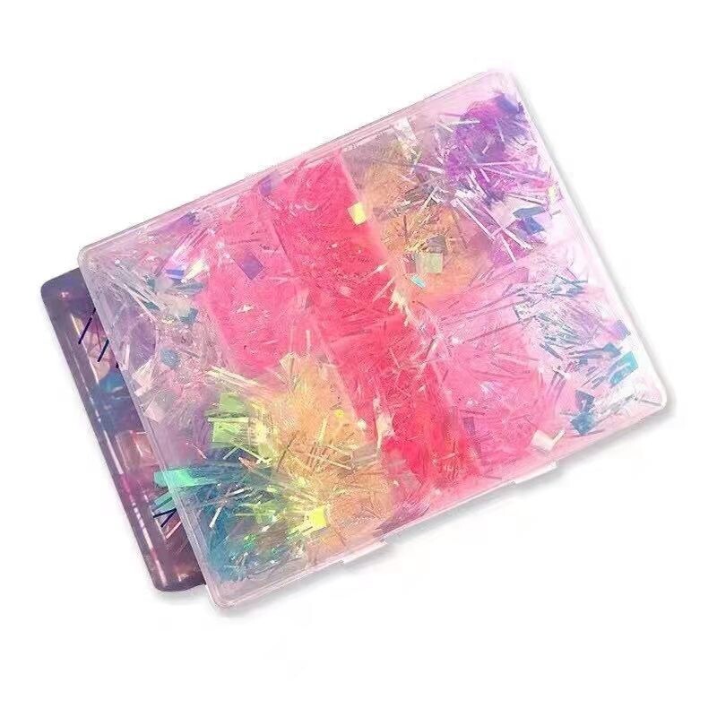 Angel Broken Glass Nail Art Foil Set Box
