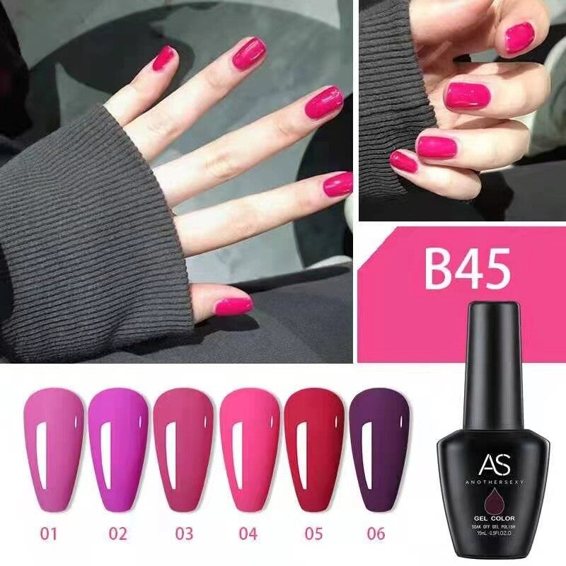 AS Gel Polish Color 15ml - B45-01