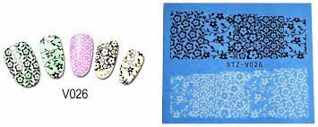 Flower Lace Nail Decal