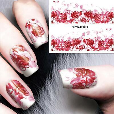 Flower Nail Decal
