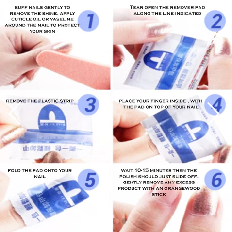 UV remover pads CNDSE