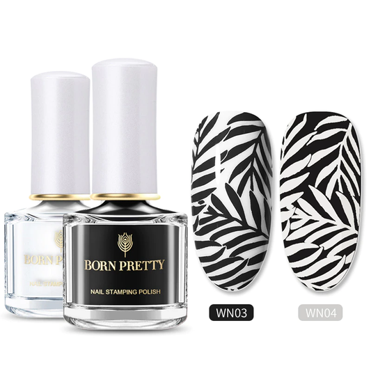 Born Pretty White Stamping polish (non-uv)