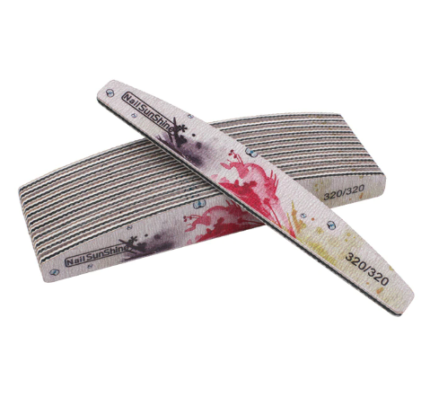 Nail Sunshine Flower Halfmoon Thick Nail File